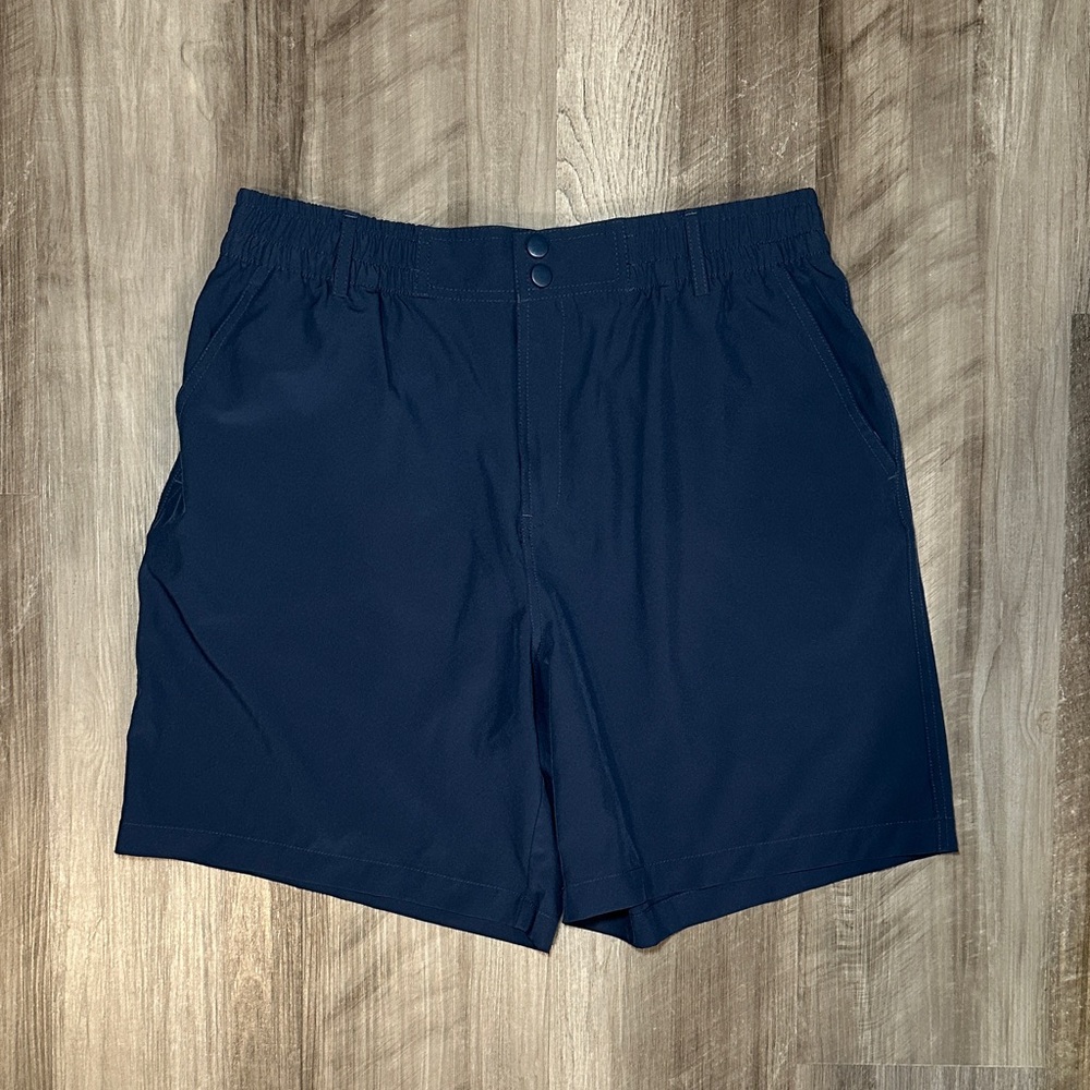 BURLEBO Deep Navy Men's Athletic Shorts